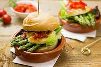 Spargel-Burger